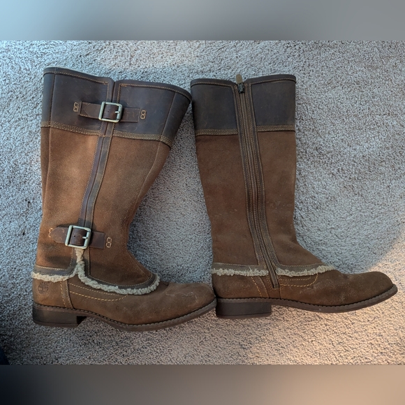 Timberland suede boots size 5.5 - Picture 2 of 3